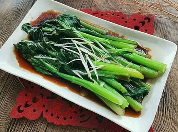 Sauteed Cole in Soy Sauce 豉香菜心
